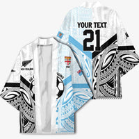New Zealand-Fiji Football Custom Kimono Together Go Champions LT9 - Polynesian Pride
