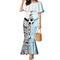New Zealand-Fiji Football Custom Mermaid Dress Together Go Champions LT9 Women Art - Polynesian Pride