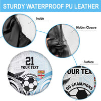 New Zealand-Fiji Football Custom Spare Tire Cover Together Go Champions LT9 - Polynesian Pride