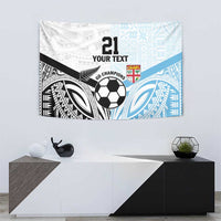 New Zealand-Fiji Football Custom Tapestry Together Go Champions LT9 - Polynesian Pride