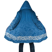 New Zealand Nurses Week Cloak Maori Kowhaiwhai Blue Tribal