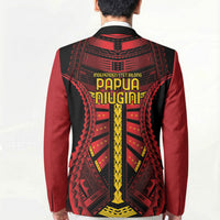 Independen Stet bilong Papua Niugini 1975 Blazer Red Tribal Papua New Guinea Province Flag LT9 - Polynesian Pride