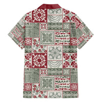 Mele Kalikimaka Hawaii Christmas Family Matching Summer Maxi Dress and Hawaiian Shirt Aloha Spirit with Hawaiian Quilt Pattern LT9 - Polynesian Pride