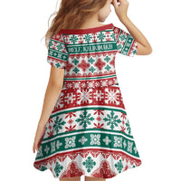 Mele Kalikimaka Hawaii Christmas Family Matching Off Shoulder Maxi Dress and Hawaiian Shirt Hawaiian Quilt Pattern Style LT9 - Polynesian Pride