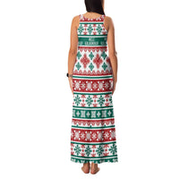 Mele Kalikimaka Hawaii Christmas Family Matching Tank Maxi Dress and Hawaiian Shirt Hawaiian Quilt Pattern Style LT9 - Polynesian Pride
