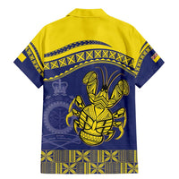 Niue Coconut Crab Family Matching Mermaid Dress and Hawaiian Shirt Rock of Polynesia LT9 - Polynesian Pride