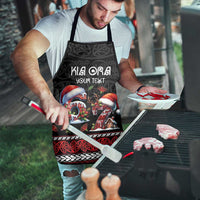 Aotearoa Six Seven Personalized Apron New Zealand Funny Christmas - Polynesian Pride