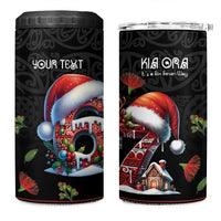 Aotearoa Six Seven Personalized 4 in 1 Can Cooler Tumbler New Zealand Funny Christmas LT9 One Size: 16 oz Red - Polynesian Pride