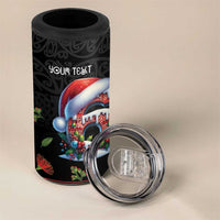 Aotearoa Six Seven Personalized 4 in 1 Can Cooler Tumbler New Zealand Funny Christmas LT9 - Polynesian Pride