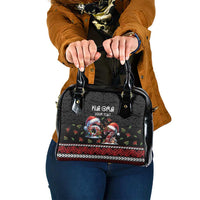 Aotearoa Six Seven Personalized Shoulder Handbag New Zealand Funny Christmas - Polynesian Pride