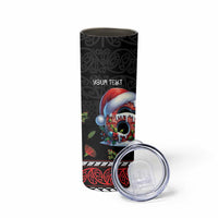 Aotearoa Six Seven Personalized Skinny Tumbler New Zealand Funny Christmas LT9 - Polynesian Pride