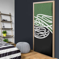 Green Fern New Zealand Kowhai Ngutukak Door Cover LT9 - Polynesian Pride