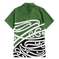 Green Fern New Zealand Kowhai Ngutukak Family Matching Mermaid Dress and Hawaiian Shirt LT9 - Polynesian Pride