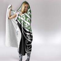 Green Fern New Zealand Kowhai Ngutukak Hooded Blanket LT9 - Polynesian Pride