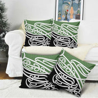Green Fern New Zealand Kowhai Ngutukak Pillow Cover LT9 - Polynesian Pride