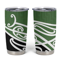 Green Fern New Zealand Kowhai Ngutukak Tumbler Cup LT9 Green - Polynesian Pride