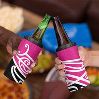All Pink New Zealand Kowhai Ngutukak 4 in 1 Can Cooler Tumbler LT9 - Polynesian Pride
