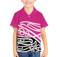 All Pink New Zealand Kowhai Ngutukak Hawaiian Shirt - Polynesian Pride