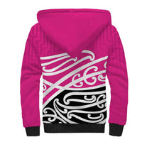 All Pink New Zealand Kowhai Ngutukak Sherpa Hoodie LT9 - Polynesian Pride
