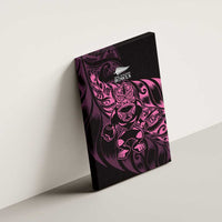 New Zealand Lawn Bowls Canvas Wall Art Pink Maori Warrior Tribal Silver Fern LT9 - Polynesian Pride