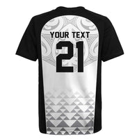World Football 2026 New Zealand Custom Rugby Jersey All White Fern Maori Tribal LT9 - Polynesian Pride