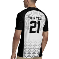 World Football 2026 New Zealand Custom Rugby Jersey All White Fern Maori Tribal LT9 - Polynesian Pride