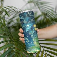 New Zealand Matariki Waipuna-a-rangi Skinny Tumbler He Roimata o Rangi LT9 - Polynesian Pride