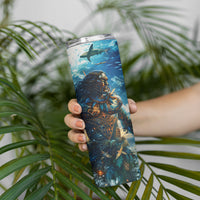 New Zealand Matariki Waita Skinny Tumbler The Way Of The Water LT9 - Polynesian Pride