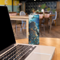 New Zealand Matariki Waita Skinny Tumbler The Way Of The Water LT9 - Polynesian Pride