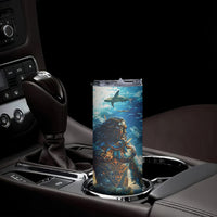 New Zealand Matariki Waita Skinny Tumbler The Way Of The Water LT9 - Polynesian Pride