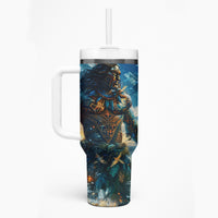 New Zealand Matariki Waita Tumbler With Handle The Way Of The Water LT9 - Polynesian Pride