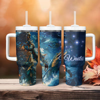 New Zealand Matariki Waita Tumbler With Handle The Way Of The Water LT9 - Polynesian Pride