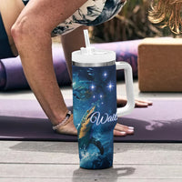 New Zealand Matariki Waita Tumbler With Handle The Way Of The Water LT9 - Polynesian Pride