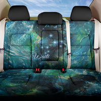New Zealand Matariki Waiti Back Car Seat Cover The Beginnings Of Life LT9 One Size Black - Polynesian Pride