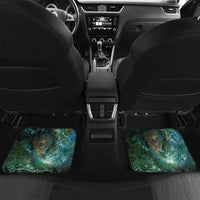 New Zealand Matariki Waiti Car Mats Waimori and The Origin Of Life LT9 Set 2pcs - Back Black - Polynesian Pride