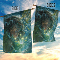 New Zealand Matariki Waiti Garden Flag Waimori and The Origin Of Life LT9 - Polynesian Pride