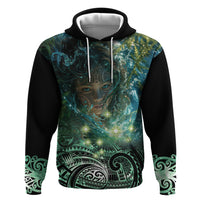 New Zealand Matariki Waiti Hoodie Waimori and The Origin Of Life LT9 Pullover Hoodie Black - Polynesian Pride