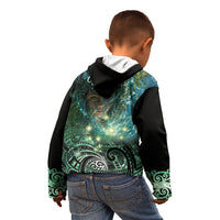 New Zealand Matariki Waiti Kid Hoodie Waimori and The Origin Of Life LT9 - Polynesian Pride