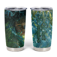 New Zealand Matariki Waiti Tumbler Cup Waimori and The Origin Of Life LT9 Black - Polynesian Pride