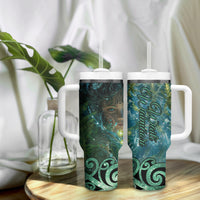 New Zealand Matariki Waiti Tumbler With Handle Waimori and The Origin Of Life LT9 - Polynesian Pride