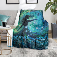 New Zealand Matariki Hiwa-i-te-rangi Blanket Titiro ki nga Whetu Wishing Star LT9 - Polynesian Pride