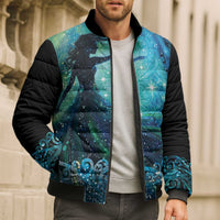 New Zealand Matariki Hiwa-i-te-rangi Bomber Puffer Jacket Titiro ki nga Whetu Wishing Star LT9 - Polynesian Pride