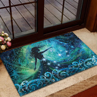 New Zealand Matariki Hiwa-i-te-rangi Rubber Doormat Titiro ki nga Whetu Wishing Star LT9 - Polynesian Pride