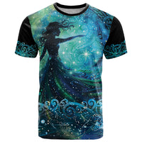 New Zealand Matariki Hiwa-i-te-rangi T Shirt Titiro ki nga Whetu Wishing Star LT9 Black - Polynesian Pride