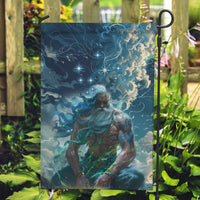 New Zealand Matariki Ururangi Garden Flag The Murmur Of The Wind LT9 Garden Flag Black - Polynesian Pride
