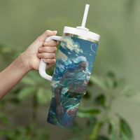 New Zealand Matariki Ururangi Tumbler With Handle The Murmur Of The Wind LT9 - Polynesian Pride