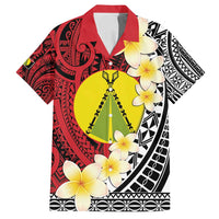 Sigave Chiefdom Wallis and Futuna Personalized Family Matching Off Shoulder Maxi Dress and Hawaiian Shirt Frangipani Flowers Polynesian Pattern LT9 Dad's Shirt - Short Sleeve Red - Polynesian Pride