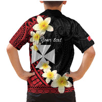 Uvea Chiefdom Wallis and Futuna Personalized Family Matching Mermaid Dress and Hawaiian Shirt Frangipani Flowers Polynesian Pattern LT9 - Polynesian Pride