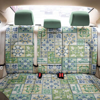 Mele Kalikimaka Hawaii Christmas Back Car Seat Cover Omaomao Seamless Floral Motif LT9 - Polynesian Pride