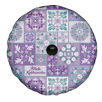 Mele Kalikimaka Hawaii Christmas Spare Tire Cover Poni Seamless Floral Motif LT9 - Polynesian Pride